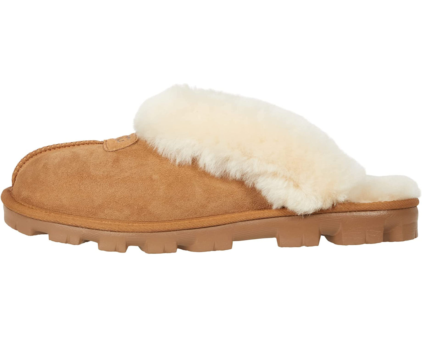UGG - Coquette Round Toe Slippers - Chestnut - 8 M - US/8 - A Horizon Dawn