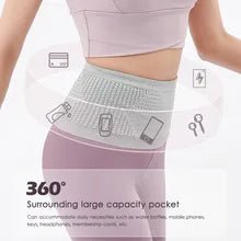 Waist Belt Gym Bag Sports for Mobile Phone - Gym - Running - Fitness - Jogging - Cycling - A Horizon Dawn