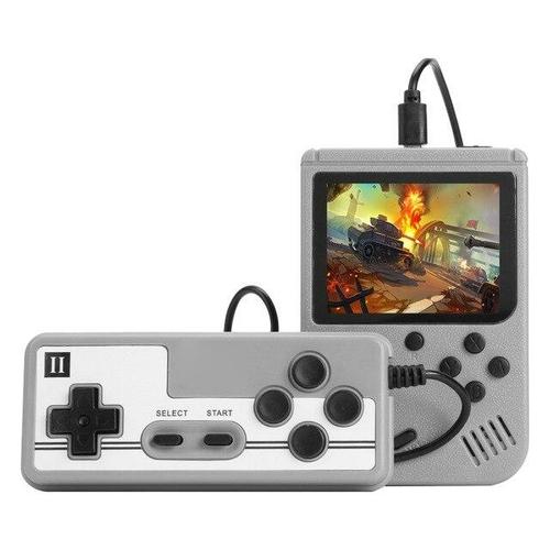 Yellow Angel Kids Game Console Grey with Gamepad / United States Video- Game -Console -3.0 -Inch- 500 -Games