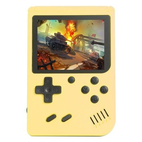 Yellow Angel Kids Game Console Yellow / United States Video- Game -Console -3.0 -Inch- 500 -Games